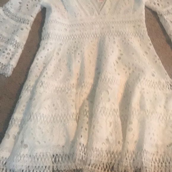 White size small aqua dress - NWT - Picture 4 of 6